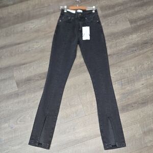 Zara Charcoal Skinny Women's Jeans